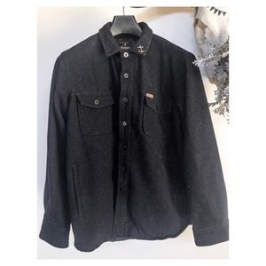 Dark Seas • Warm Button Down